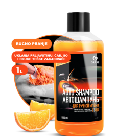 AUTO SAMPON ZA RUCNO PRANJE AUTOMOBILA SA MIRISOM NARANDZE 900ML 111100-1 GRASS